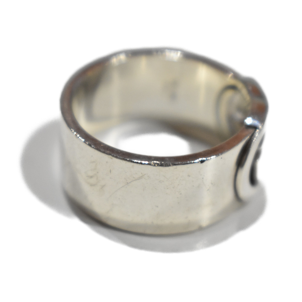 Gucci Interlocking Double Gg Ring Silver - image 2